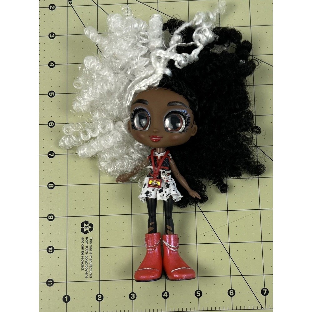 Disney Doorables Adoorbs Chantel 101 Dalmations Cruella Doll Figure EUC